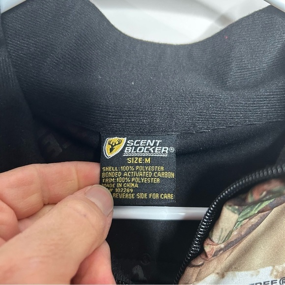 SCENT Blocker Mens Smack Down Bone Collector Layer System Cold fusion Sz M - Picture 2 of 7